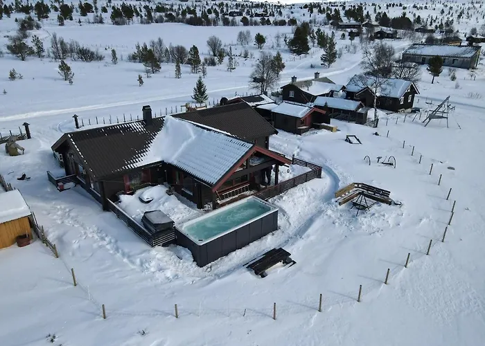 Trollvang, Med Pool Og Sauna Villaer *